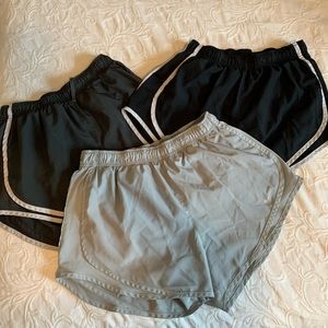 3 pack of Nike Dry Fit Running shorts